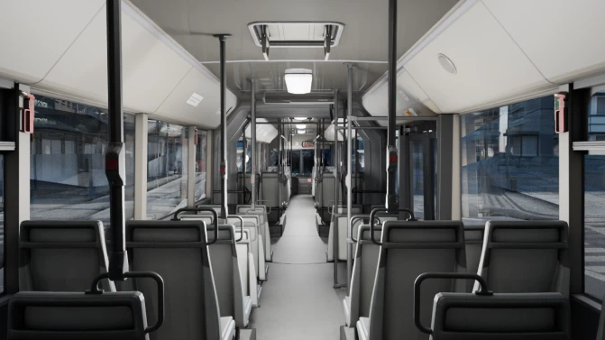 Mod MAN SG 292 Articulated Bus — VÖV II Schubgelenkbus Mod - Detalhes e Acabamento (Proton Bus Simulator)