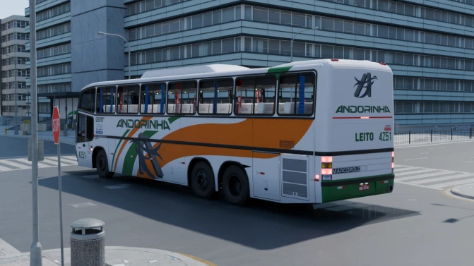 Mod Marcopolo Paradiso GV 1150 MB O-371 RSD Bus Mod - Interior e Painel (Proton Bus Simulator)