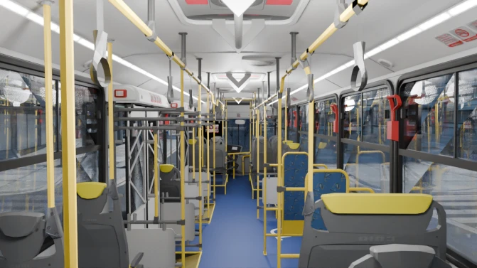 Mod Caio Millennium V Volvo B320R E6 Ligeirinho Mod - Detalhes e Acabamento (Proton Bus Simulator)