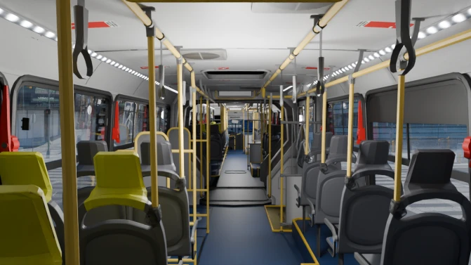 Mod Marcopolo Torino Express MB O500MDA BT6 BRT Bus Mod - Detalhes e Acabamento (Proton Bus Simulator)
