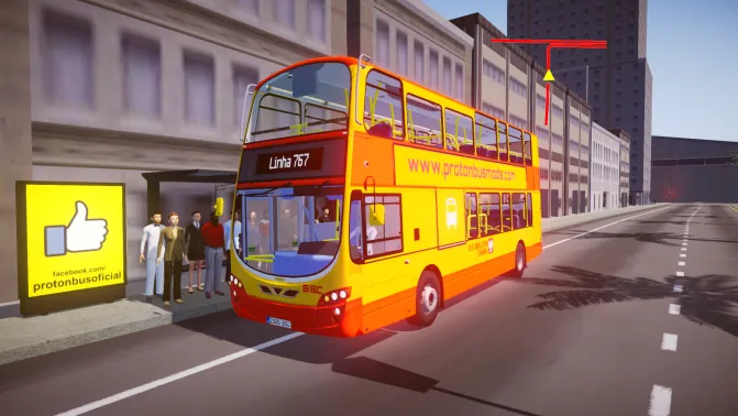 Mod Volvo B9TL Wright Gemini 2 – UK Double-Decker Bus Mod - Vista Principal/Lateral (Proton Bus Simulator)