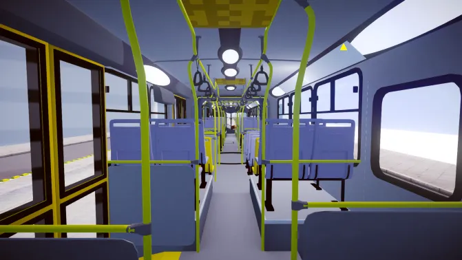 Mod Comil Doppio 2003 — Brazilian Volvo B10M Articulated Bus Mod - Detalhes e Acabamento (Proton Bus Simulator)