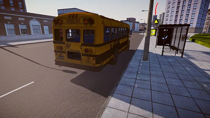 Mod Blue Bird Type C 1996 School Bus – American Classic Mod - Interior e Painel (Proton Bus Simulator)