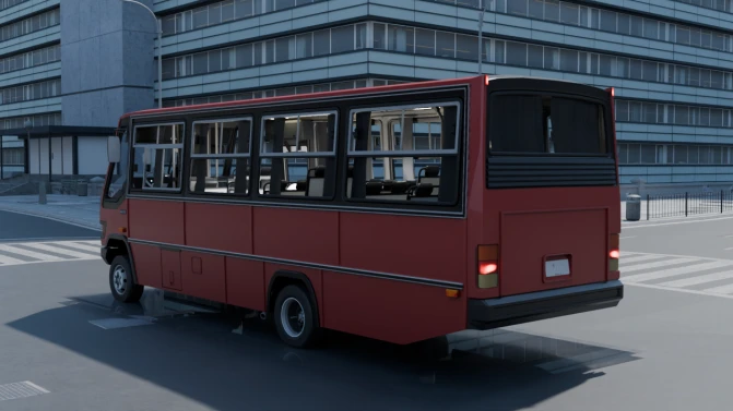 Mod Caio Carolina IV LO-809 Bus Mod – Proton Bus Sim - Interior e Painel (Proton Bus Simulator)