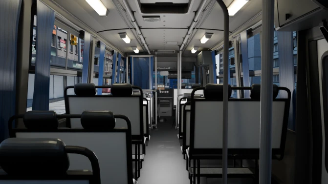Mod Caio Carolina IV LO-809 Bus Mod – Proton Bus Sim - Detalhes e Acabamento (Proton Bus Simulator)