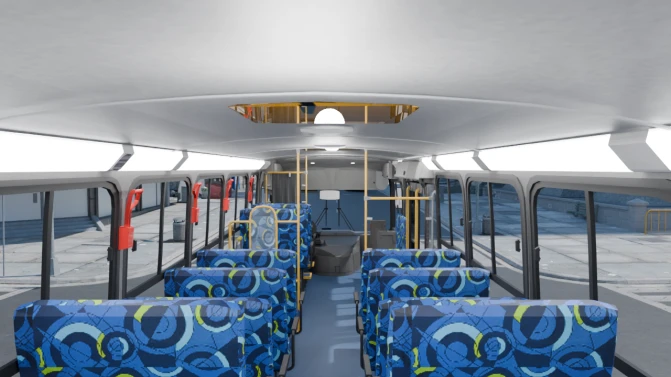 Mod Caio Foz Escolar OF-1418 School Bus – Proton Bus - Detalhes e Acabamento (Proton Bus Simulator)