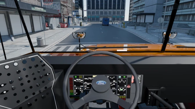 Mod Blue Bird International School Bus – Proton Bus - Detalhes e Acabamento (Proton Bus Simulator)