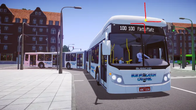 Mod Busscar Urbanuss Pluss – 25m Volvo Bi-Articulated BRT Mod - Vista Principal/Lateral (Proton Bus Simulator)