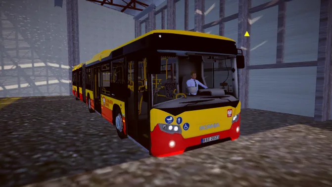 Mod Scania Citywide LF (GN14) – 18m Articulated Euro 6 Bus Mod - Vista Principal/Lateral (Proton Bus Simulator)
