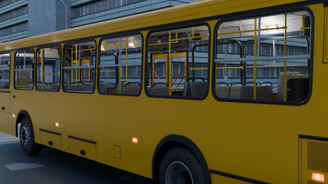 Mod Neman 520101 – Belarusian City Bus Mod for PBS - Interior e Painel (Proton Bus Simulator)