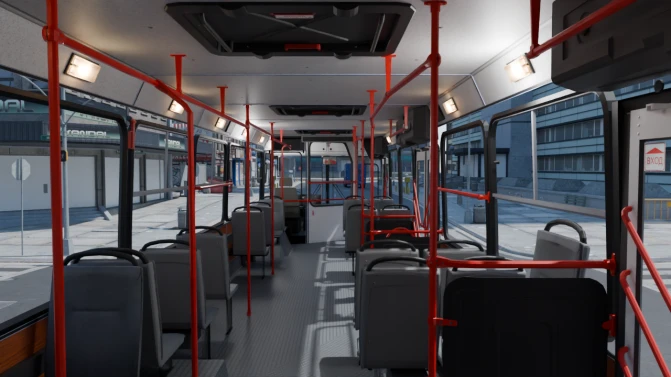 Mod Neman 520101 – Belarusian City Bus Mod for PBS - Detalhes e Acabamento (Proton Bus Simulator)