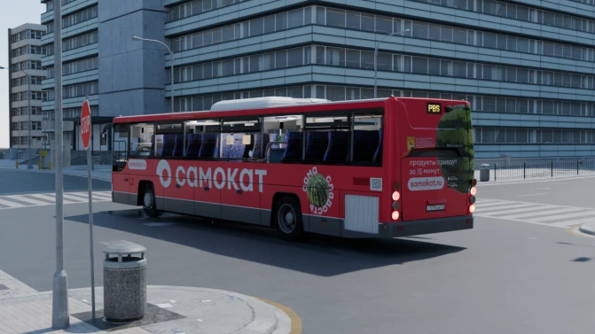 Mod LiAZ-5250 Voyage – Russian Suburban Bus Mod for PBS - Interior e Painel (Proton Bus Simulator)