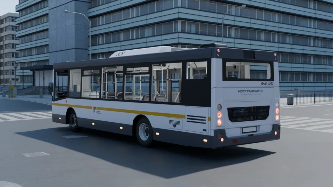 Mod LiAZ-4292.60 Cursor – Russian Low-Floor Bus Mod for PBS - Interior e Painel (Proton Bus Simulator)