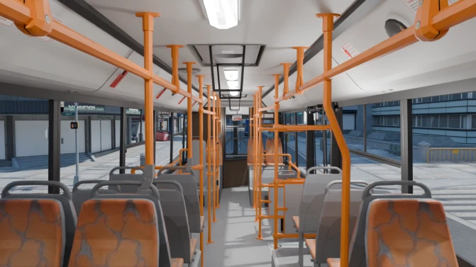 Mod MAZ-107.468 – Belarusian 3-Axle City Bus Mod for PBS - Detalhes e Acabamento (Proton Bus Simulator)