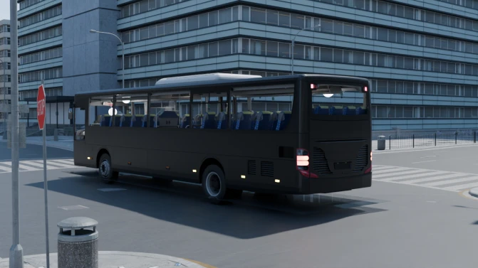 Mod Setra S 415 UL Intercity Bus Mod — Proton Bus Sim - Interior e Painel (Proton Bus Simulator)