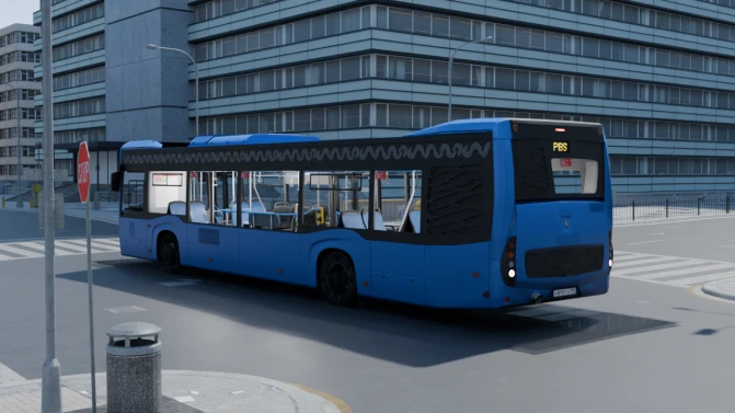 Mod NefAZ-5299-40-52 Moscow Low-Floor Bus Mod for PBS - Interior e Painel (Proton Bus Simulator)