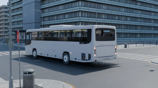 Mod NefAZ-5299-17-42 Bus Mod for Proton Bus Simulator - Interior e Painel (Proton Bus Simulator)