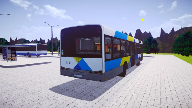 Mod Solaris Urbino 12 (Mk2) – 2-Door Polish City Bus Mod - Interior e Painel (Proton Bus Simulator)