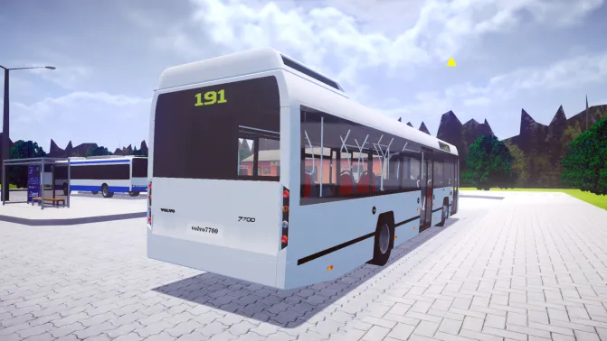 Mod Volvo 7700 Facelift Hybrid – Polish I-SAM Eco Bus Mod - Interior e Painel (Proton Bus Simulator)