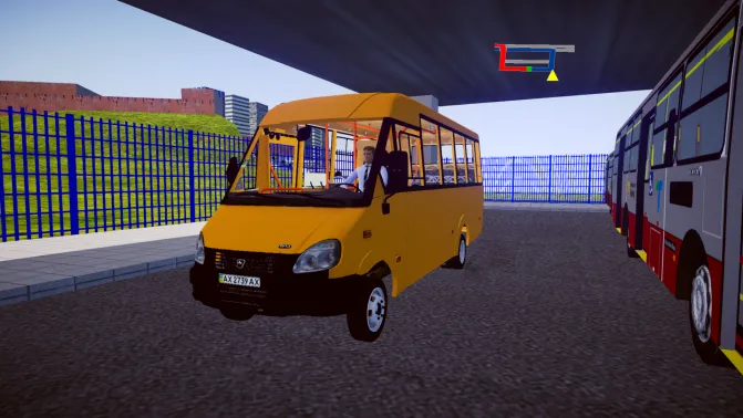 Mod GAZ Ruta 25 (GAZelle Next) – Russian Marshrutka Mod - Interior e Painel (Proton Bus Simulator)