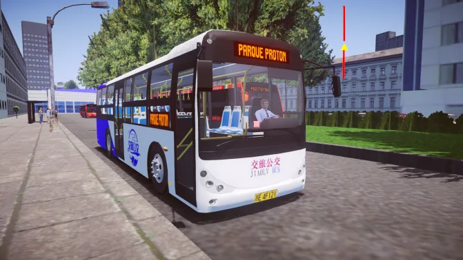 Mod Higer KLQ6101G – 10m Chinese Midi City Bus Mod - Vista Principal/Lateral (Proton Bus Simulator)