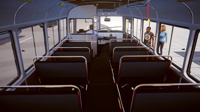 Mod KAvZ-685 – Soviet 1970s V8 Rural Bus Mod for PBSU - Detalhes e Acabamento (Proton Bus Simulator)