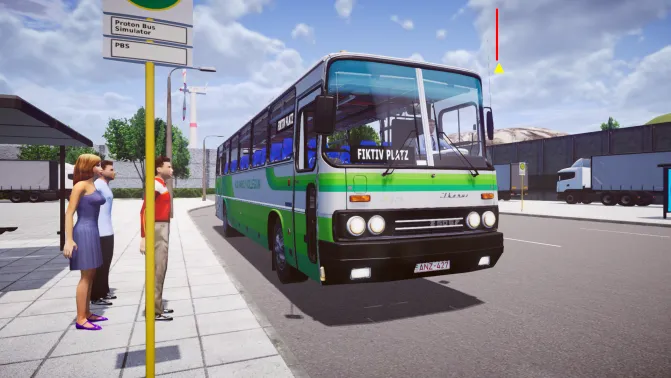 Mod Ikarus 250.67 — Hungarian Rába-MAN Intercity Coach Mod - Vista Principal/Lateral (Proton Bus Simulator)