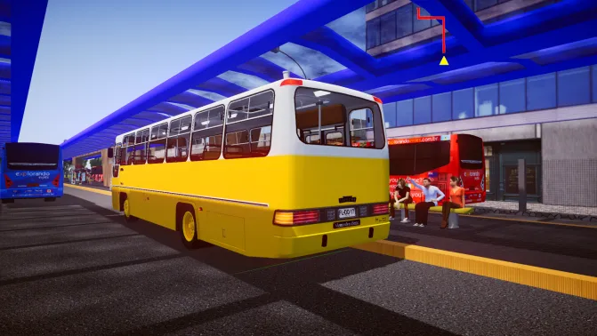 Mod Inrecar Sagitário (MB OF-1318) – Chilean Liebre Bus Mod - Interior e Painel (Proton Bus Simulator)