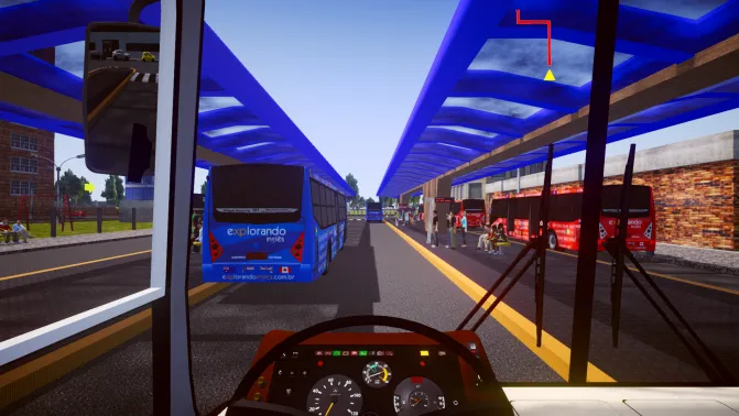 Mod Inrecar Sagitário (MB OF-1318) – Chilean Liebre Bus Mod - Detalhes e Acabamento (Proton Bus Simulator)
