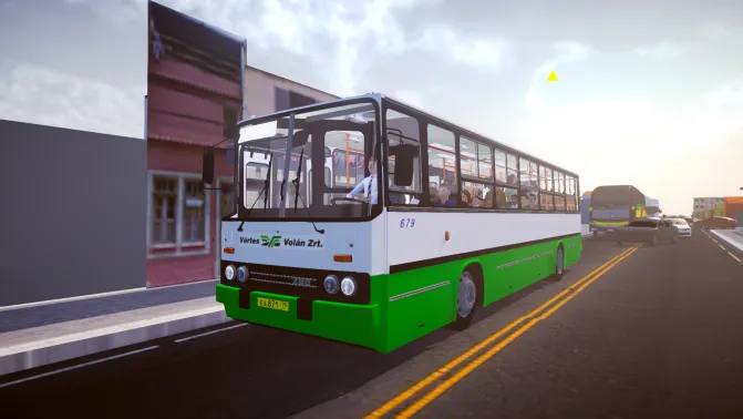Mod Ikarus 263 – Hungarian Manual Classic Bus Mod for PBSU - Vista Principal/Lateral (Proton Bus Simulator)