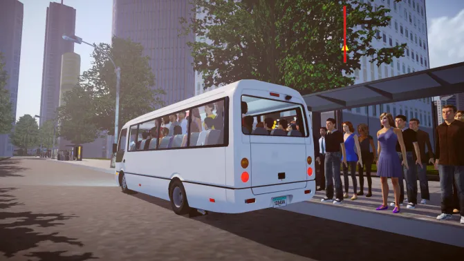 Mod Mitsubishi Fuso Rosa – Japanese JDM Minibus Mod - Interior e Painel (Proton Bus Simulator)