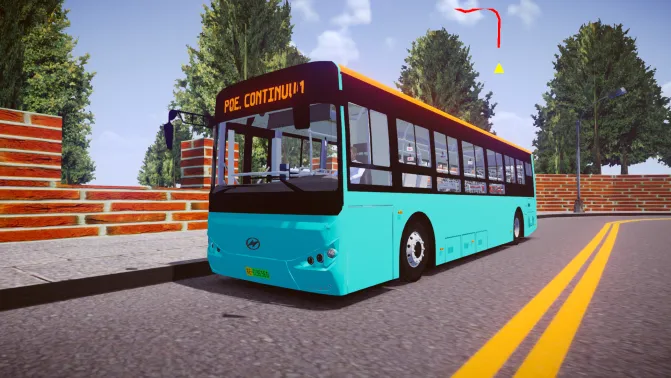 Mod Higer KLQ6109 – 10.9m Chinese Full-Size Bus Mod - Vista Principal/Lateral (Proton Bus Simulator)