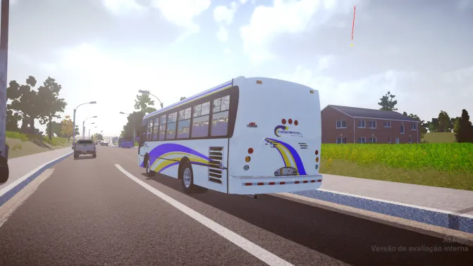 Mod Mauco M2000 Urbano Squared — Costa Rica Facelift Bus Mod - Interior e Painel (Proton Bus Simulator)