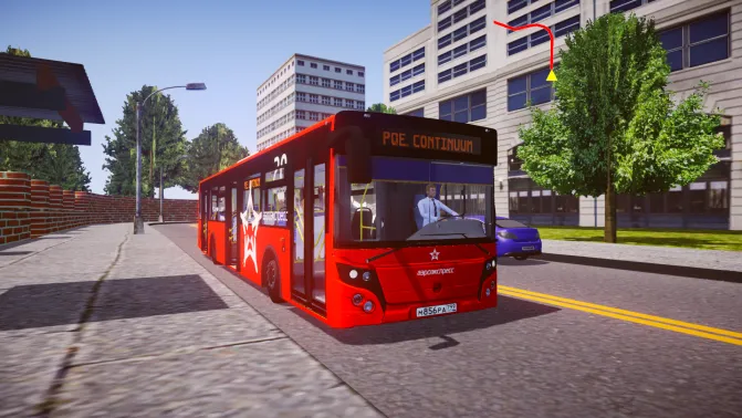 Mod LiAZ 5292.65 (2017 Restyle) – Russian City Bus Mod - Vista Principal/Lateral (Proton Bus Simulator)