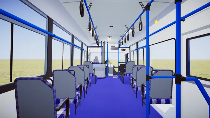 Mod Hyundai Super Aerocity – South Korean Urban Bus Mod - Detalhes e Acabamento (Proton Bus Simulator)