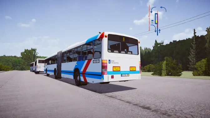 Mod MB O345K Conecto G – Turkish Articulated High-Floor Bus Mod - Interior e Painel (Proton Bus Simulator)