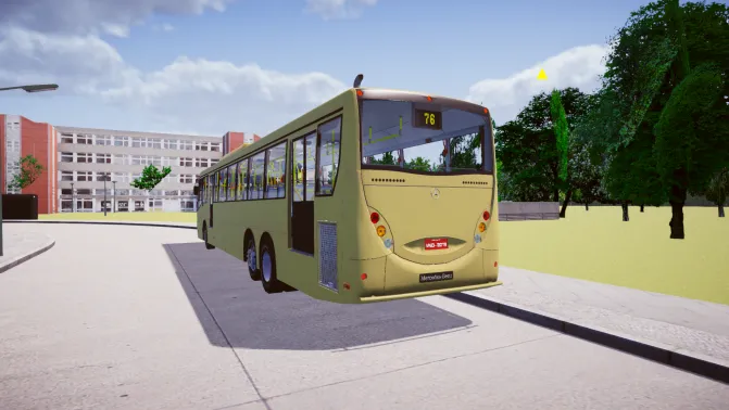Mod Caio Millennium I O-400UPA — SP Passa Rápido BRT Bus Mod - Interior e Painel (Proton Bus Simulator)