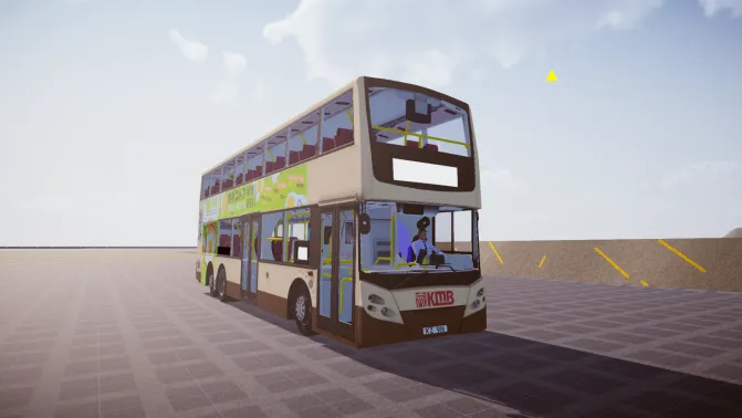 Mod Alexander Dennis Enviro 500 — HK Double-Decker Bus Mod - Vista Principal/Lateral (Proton Bus Simulator)