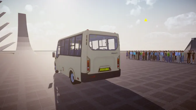 Mod GAZ A64R42 Cityline – Russian NEXT Marshrutka Bus Mod - Interior e Painel (Proton Bus Simulator)