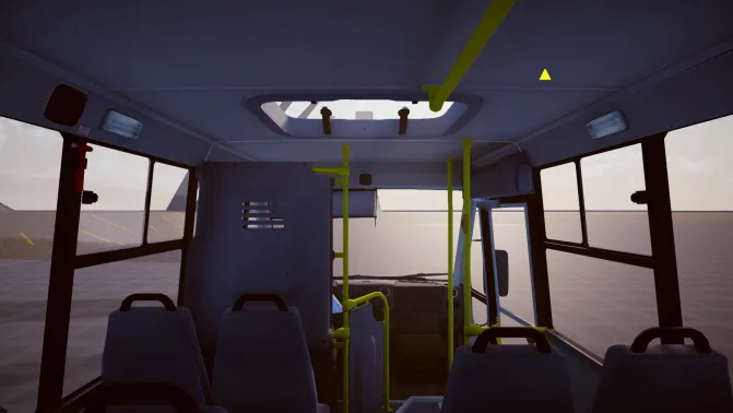 Mod GAZ A64R42 Cityline – Russian NEXT Marshrutka Bus Mod - Detalhes e Acabamento (Proton Bus Simulator)
