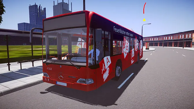 Mod Mercedes-Benz Citaro O530 — 12m 2-Door City Bus Mod - Vista Principal/Lateral (Proton Bus Simulator)
