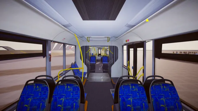 Mod LiAZ 6213.65 — 18m Russian Articulated Low-Floor Bus Mod - Detalhes e Acabamento (Proton Bus Simulator)