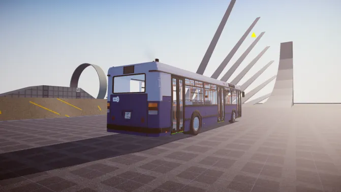 Mod Ikarus 412.10C — Hungary's First Low-Floor City Bus Mod - Interior e Painel (Proton Bus Simulator)