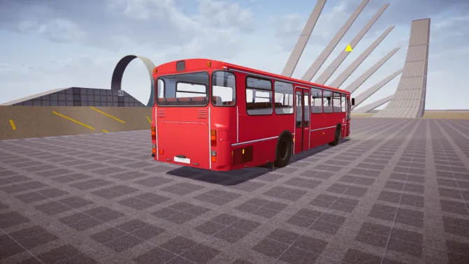 Mod MB O307 Manual – Classic German Intercity Bus Mod - Interior e Painel (Proton Bus Simulator)