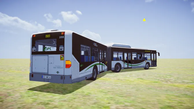 Mod MB Citaro O530 G French – 18m Articulated RATP Bus Mod - Interior e Painel (Proton Bus Simulator)