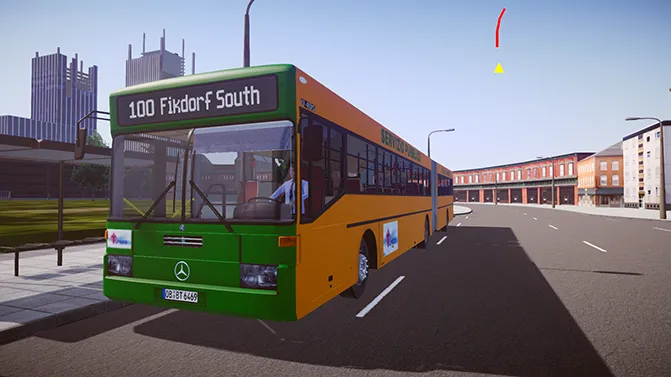 Mod Mercedes-Benz O405G — 18m High-Floor Articulated Bus Mod - Vista Principal/Lateral (Proton Bus Simulator)