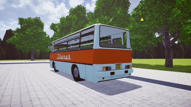Mod Ikarus 211 — East German IFA W50 Chassis Midibus Mod - Interior e Painel (Proton Bus Simulator)