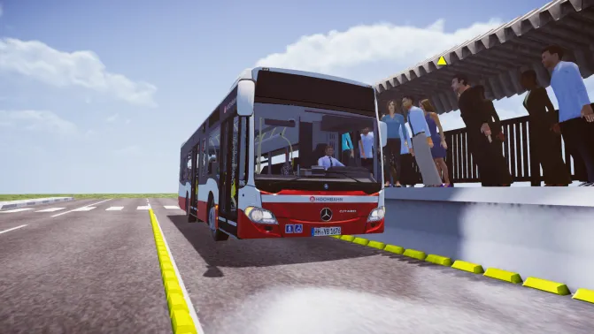 Mod Mercedes-Benz Citaro C2 K — 10.6m Compact Kurz Bus Mod - Vista Principal/Lateral (Proton Bus Simulator)