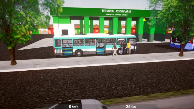Mapa Map Ceará Extremo II — Northeast Brazil Highway Coach Map Mod - Vista Geral do Mapa (Proton Bus Simulator)