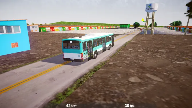 Mapa Map Ceará Extremo II — Northeast Brazil Highway Coach Map Mod - Cenário e Detalhes (Proton Bus Simulator)